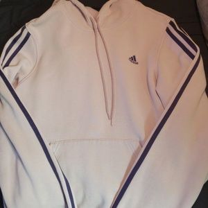 Adidas hoodie three stripes